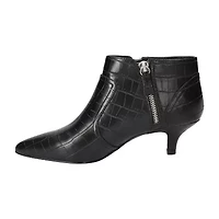Easy Street Womens Annalee Kitten Heel Dress Boots