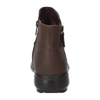 Easy Street Womens Lyra Flat Heel Booties