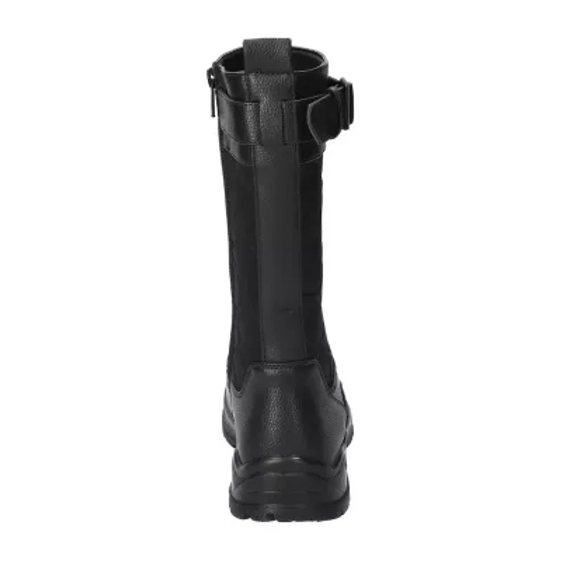 Easy Street Womens Blizzard Flat Heel Booties