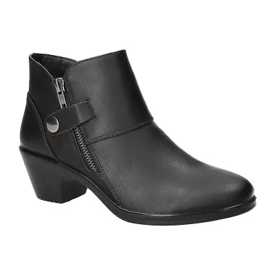 Easy Street Womens Fritzi Block Heel Booties