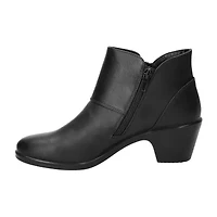 Easy Street Womens Fritzi Block Heel Booties