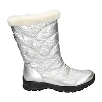 Easy Street Womens Cuddle Flat Heel Booties