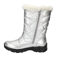 Easy Street Womens Cuddle Flat Heel Booties