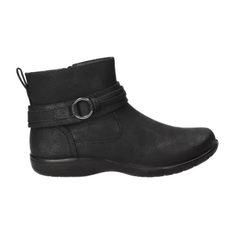 Easy Street Womens Exeter Flat Heel Booties