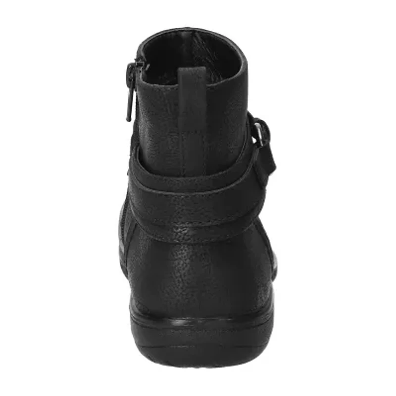 Easy Street Womens Exeter Flat Heel Booties