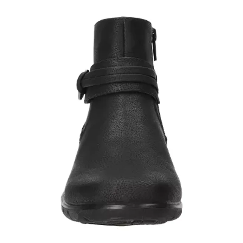 Easy Street Womens Exeter Flat Heel Booties