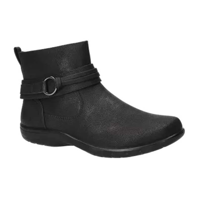 Easy Street Womens Exeter Flat Heel Booties