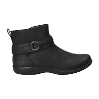 Easy Street Womens Exeter Flat Heel Booties
