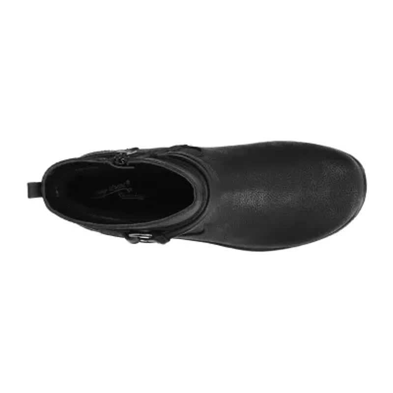 Easy Street Womens Exeter Flat Heel Booties