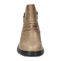 Easy Street Womens Lyra Flat Heel Booties