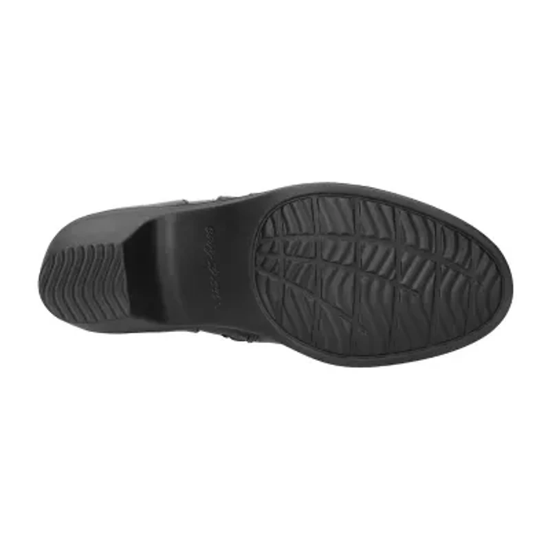 Easy Street Womens Langley Block Heel Booties