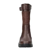 Easy Street Womens Blizzard Flat Heel Booties