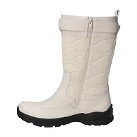 Easy Street Womens Blizzard Flat Heel Booties