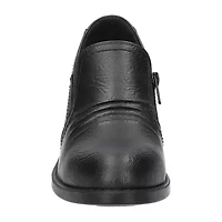 Easy Street Womens Joplin Block Heel Booties