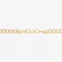 Bonded Brilliance Womens 14K Gold Over Silver 20 Inch Link Chain Necklace