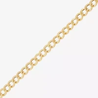 Bonded Brilliance Womens 14K Gold Over Silver 20 Inch Link Chain Necklace