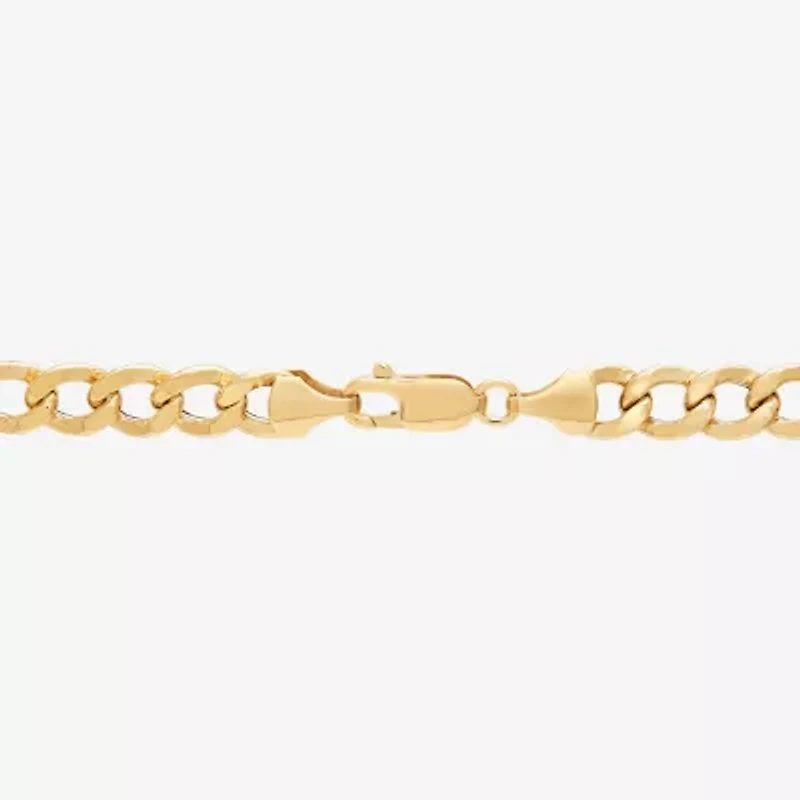 Bonded Brilliance Womens 20 Inch Cuban Chain Necklace