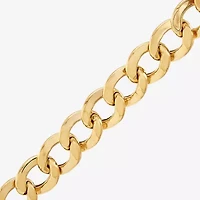 Bonded Brilliance Womens 20 Inch Cuban Chain Necklace
