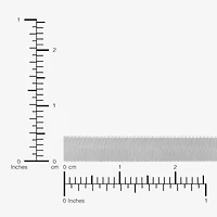 Made in Italy Womens Sterling Silver 7.5 Inch Solid Herringbone Chain Bracelet