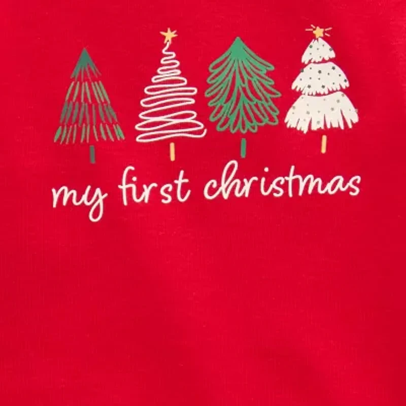 Okie Dokie Baby Unisex Round Neck Long Sleeve Rib Bodysuit