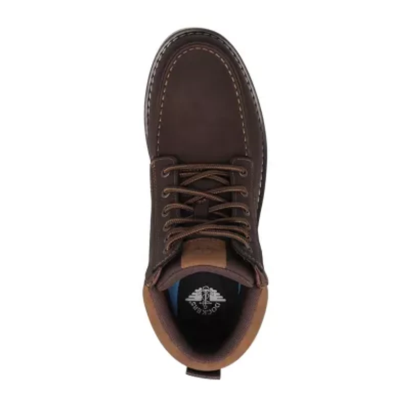 Dockers Mens Davis Flat Heel Lace Up Boots