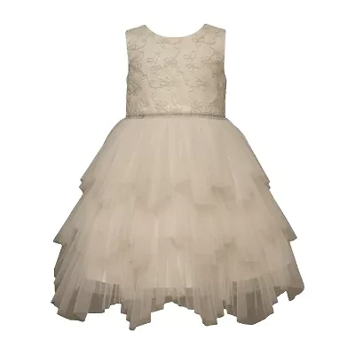 Bonnie Jean Toddler Girls Sleeveless Babydoll Dress