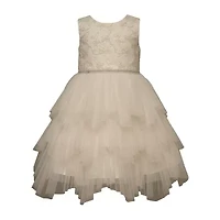 Bonnie Jean Toddler Girls Sleeveless Babydoll Dress