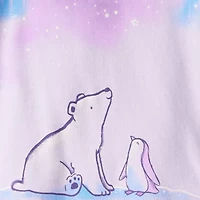 Carter's Baby Girls Round Neck Long Sleeve 4-pc. Pajama Sets