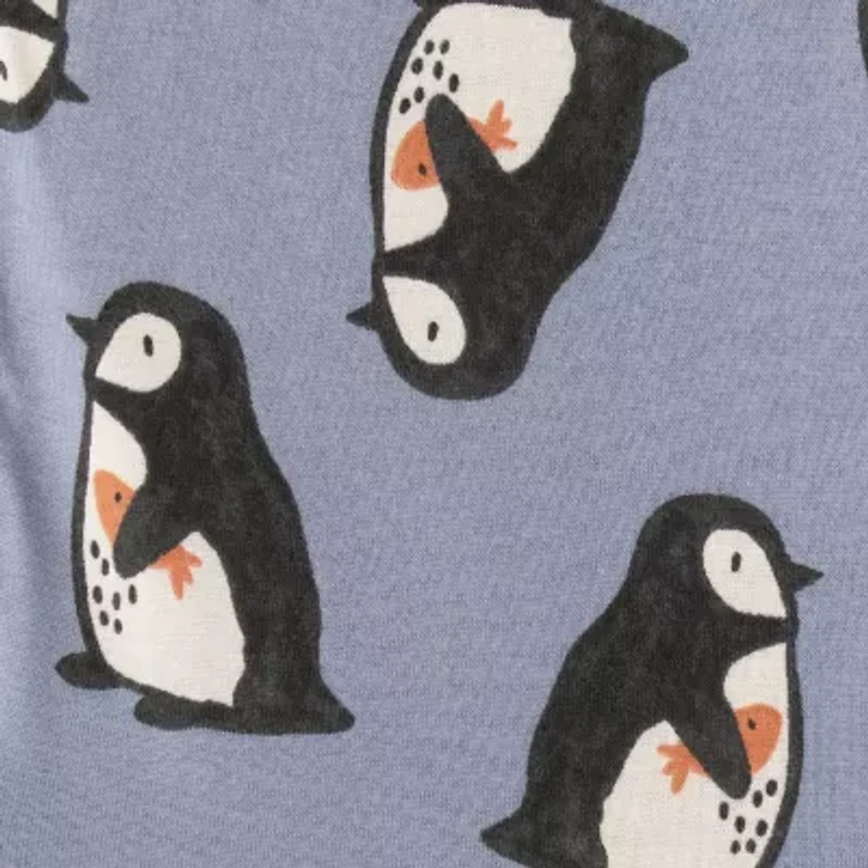 Carter's Baby Boys Round Neck Long Sleeve 4-pc. Pajama Sets