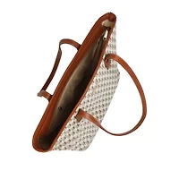 Nicole Miller Monogram Tote Bag