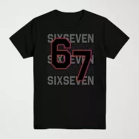 Little & Big Kid Boys Crew Neck Short Sleeve Regular Fit Graphic T-Shirt