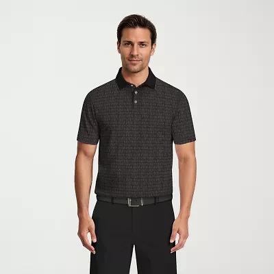 PGA TOUR Mens Regular Fit Short Sleeve Polo Shirt