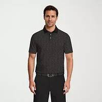 PGA TOUR Mens Regular Fit Short Sleeve Polo Shirt
