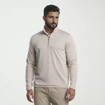 PGA TOUR Mens Regular Fit Long Sleeve Polo Shirt