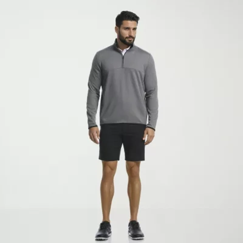 PGA TOUR Mens Regular Fit Long Sleeve Polo Shirt