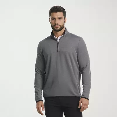 PGA TOUR Mens Regular Fit Long Sleeve Polo Shirt