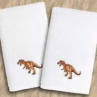 Linum Home Textiles Kids 2-pc. Embellished Hand Towel