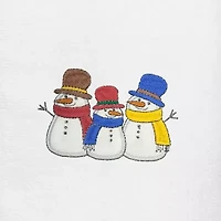 Linum Home Textiles Snowman 2-pc. Embellished Hand Towel