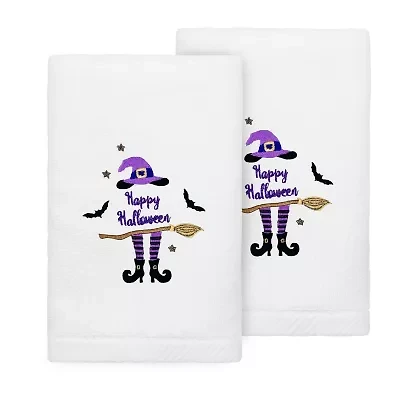 Linum Home Textiles Halloween 2-pc. Embellished Hand Towel
