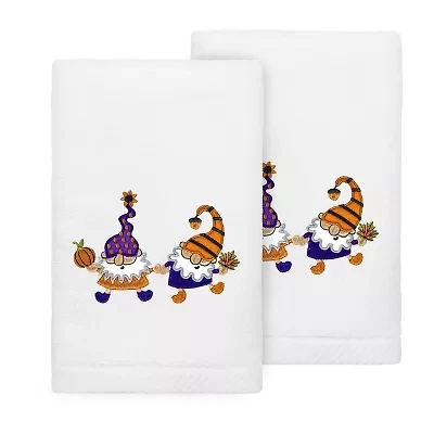 Linum Home Textiles Halloween 2-pc. Embellished Hand Towel