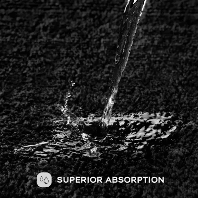 Madison Park Signature Splendor 100% Cotton Tufted 3000 Gsm Reversible Bath Rug