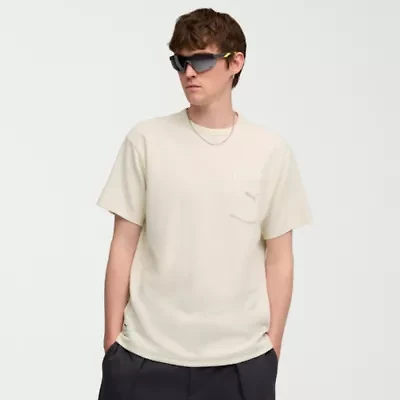 PUMA Mens Crew Neck Short Sleeve Active T-Shirt