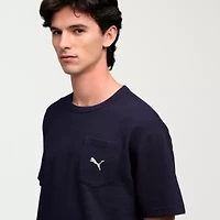 PUMA Mens Crew Neck Short Sleeve Active T-Shirt