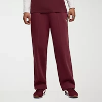 PUMA Mens Drawstring Waist Wide Leg Relaxed Fit Fleece Sweatpant