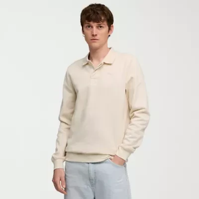 PUMA Mens Regular Fit Long Sleeve Polo Shirt