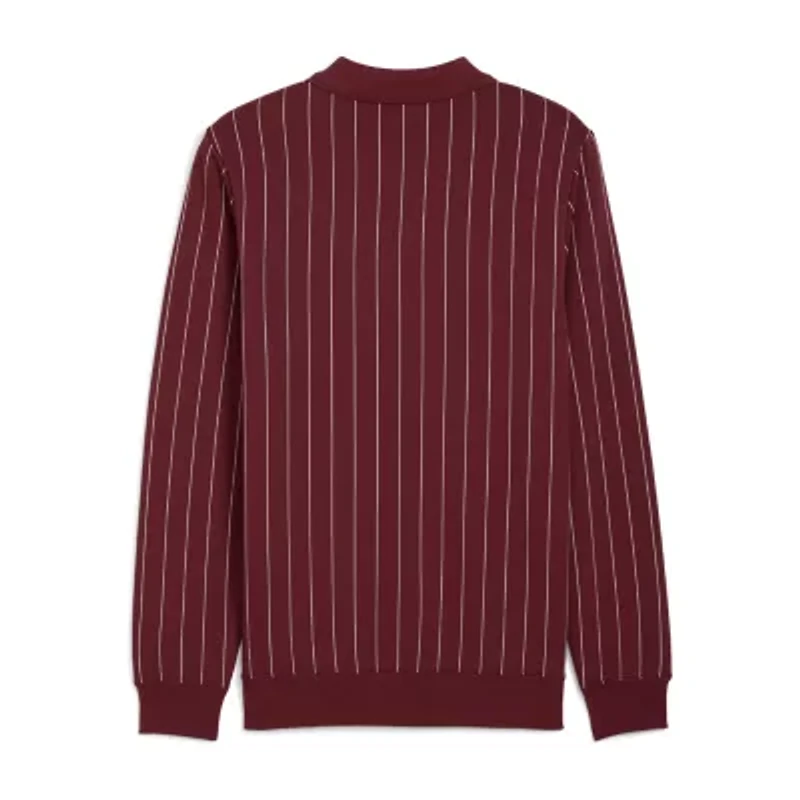 PUMA Mens Regular Fit Long Sleeve Polo Shirt