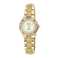 Armitron® Now® Womens Crystal-Accent Horn-Look Bracelet Watch