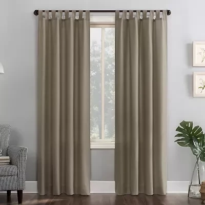 No 918 Jacob Tab Top Sheer Single Curtain Panel