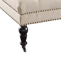 Isabelle Square Tufted Ottoman