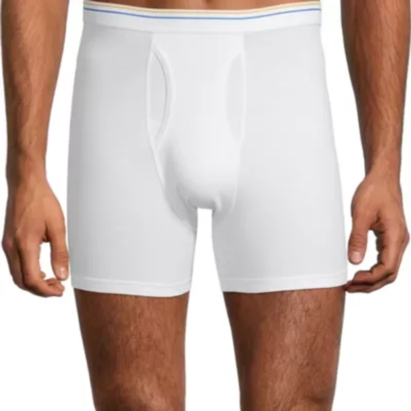 Stafford Dry + Cool Breathable Mesh Mens Big and Tall 4 Pack Boxer Briefs 302860